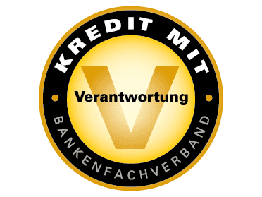 Siegel vom Bankenfachverband: Kredit mit Verantwortung